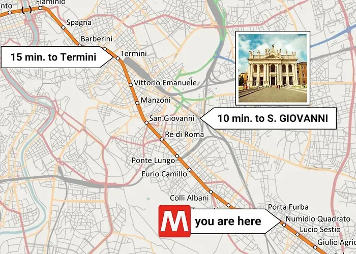 15 Minutes From Center & Metro 2 Minutes * Roma